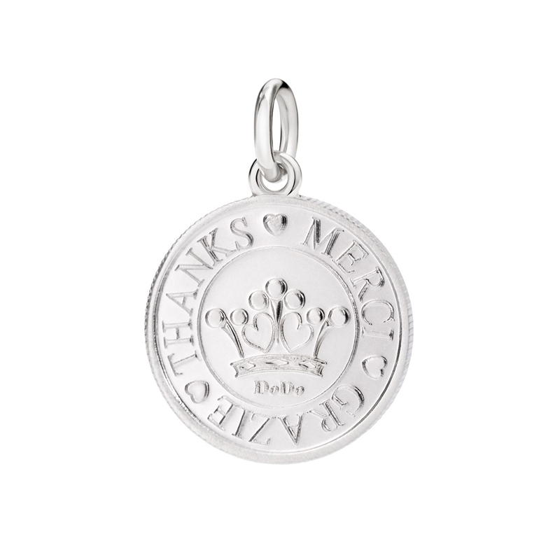 Dodo Coin charm silver small DMTHANKS A