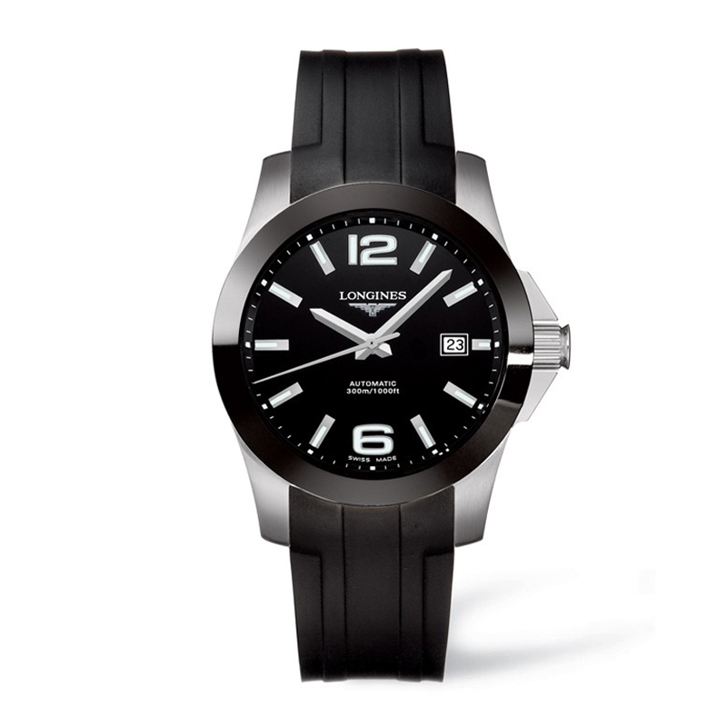 Longines conquest rubber store