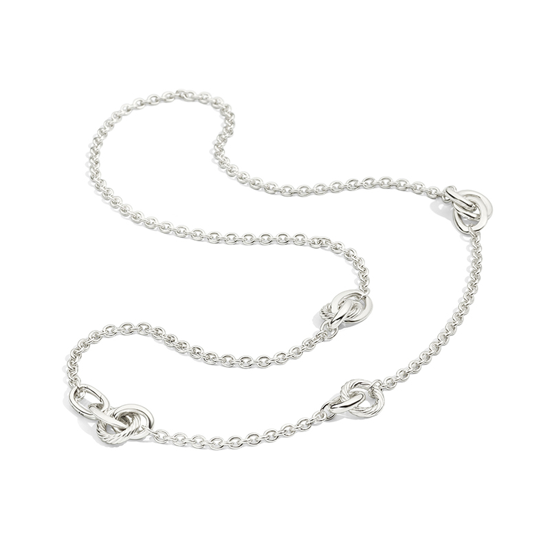 Pomellato Pomellato 67 Collana catena lunga argento C.B520 A 84