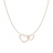Collana oro rosa