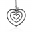 Collana con Pendente Labirinto Cuori