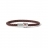 Bracciale Pelle Marrone Intrecciata