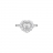 Anello oro bianco