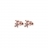Orecchini Lobo Micro Zirconi Orso Teddy Fancy