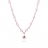 Girocollo Ciondolo Stella Cristalli Rosa