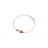 Bracciale Coccinella Quadrifoglio