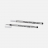 2 Refill per Fineliner Broad (B) Mystery Black (Nero)