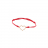 Bracciale Cordino con Cuore Medio a Filo