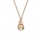Collana horsebit in oro giallo