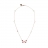 Necklace in rose gold